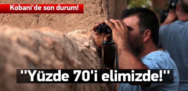 Müslim: Kobani'nin yüzde 70'i elimizde!