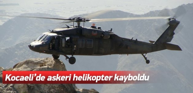 Askeri helikopter radarlardan kayboldu!