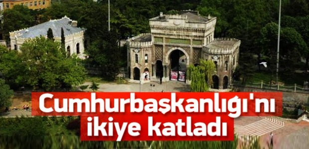 Bütçede Cumhurbaşkanlığı'nı ikiye katladı