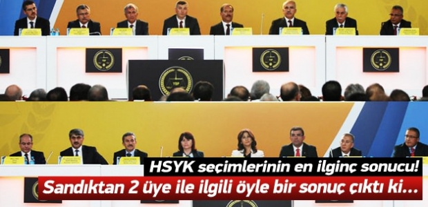 HSYK seçimlerinin en ilginç sonucu