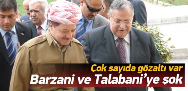 Barzani ve Talabani'ye büyük şok!