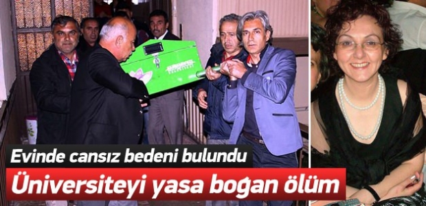 Öğretim görevlisi evinde ölü bulundu