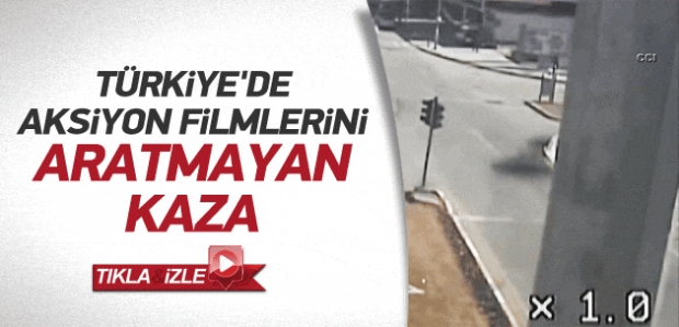 Aksiyon filmlerini aratmayan kazalar