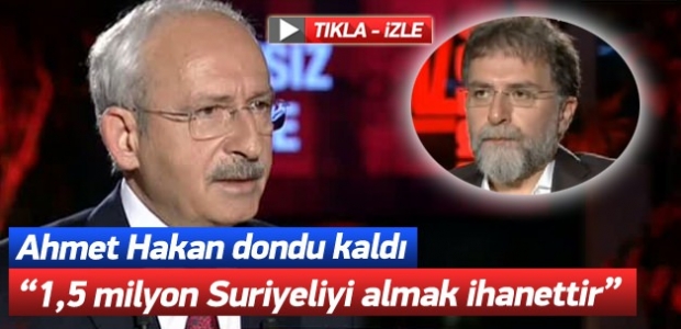 Kılıçdaroğlu'ndan Suriyeli mülteci gafı