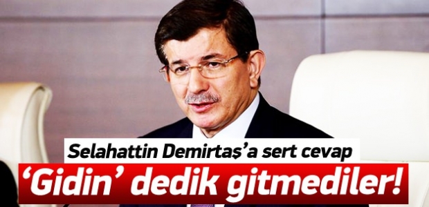 Davutoğlu: 300 PYD’liye gidin dedik gitmediler