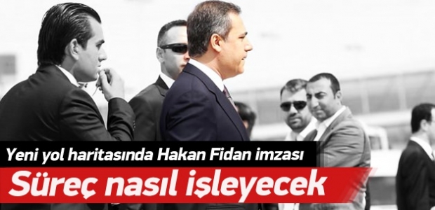 Yeni yol haritasında Hakan Fidan imzası