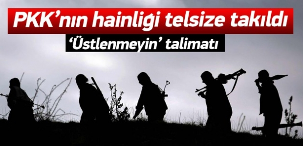 PKK'nın hainliği telsize takıldı