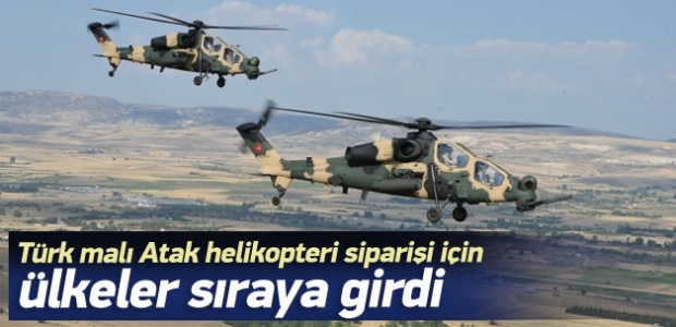 Çok sayıda ülke Atak için sıraya girdi