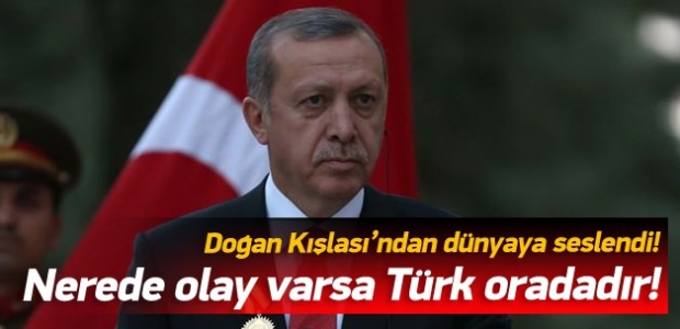 Erdoğan: Nerede bir hadise varsa...