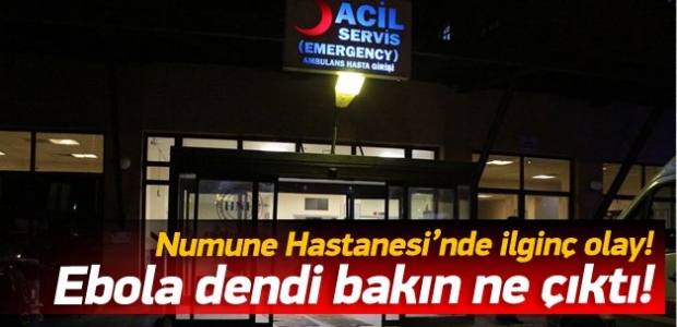 Ebola şüphelisi alkollü çıktı