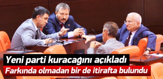 İdris Bal parti kuracağını açıkladı