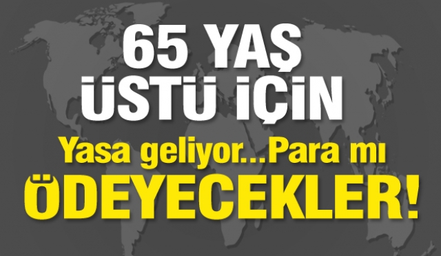 65 yaş üstü toplu taşıma için yasa geliyor