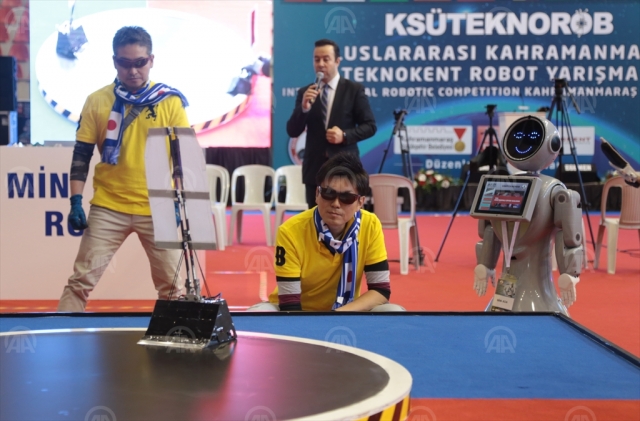 ​8 ülkenin robotları Kahramanmaraş'ta görücüye çıktı