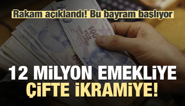 Emeklilere ikramiye müjdesi!