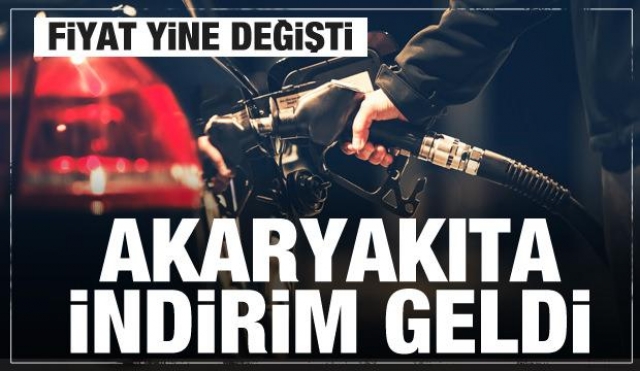 AKARYAKIT FİYATLARI YİNE DEĞİŞTİ