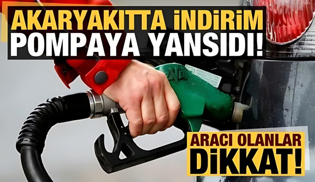 AKARYAKIT FİYATLARINA YENİ ZAM: MOTORİNDE ARTIŞ