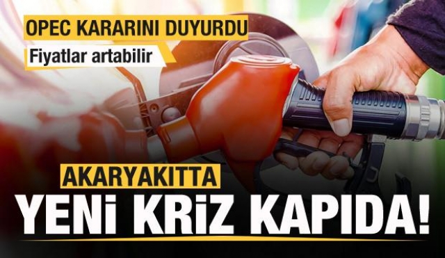 AKARYAKITTA YENİ KRİZ KAPIDA!