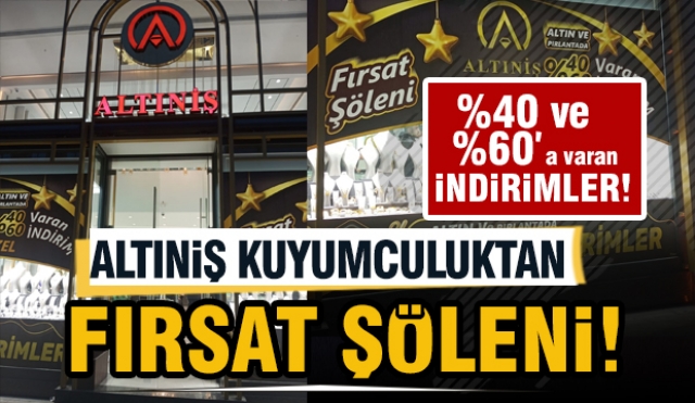 Altıniş Kuyumculuk’tan Yılbaşı Fırsatı