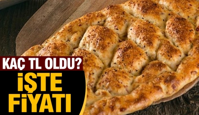 An itibariyle, Isparta'da Ramazan Pidesinin fiyatı