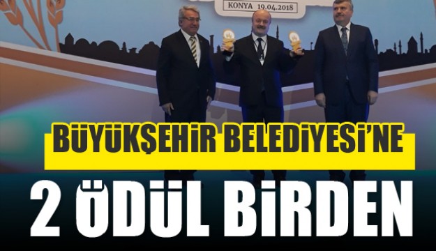 Antalya Büyükşehir Belediyesi’ne 2 ödül birden