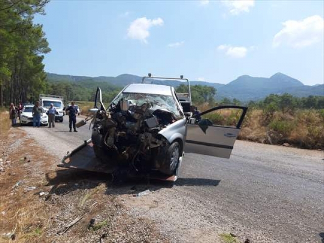 Antalya'da trafik kazası: 1 ölü