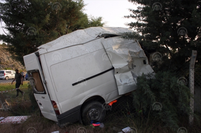 ​Antalya'da trafik kazası: 1 ölü, 1 yaralı