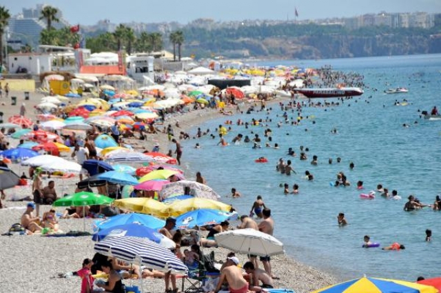 Antalya'da turizmde tüm zamanların mayıs ayı gün rekoru