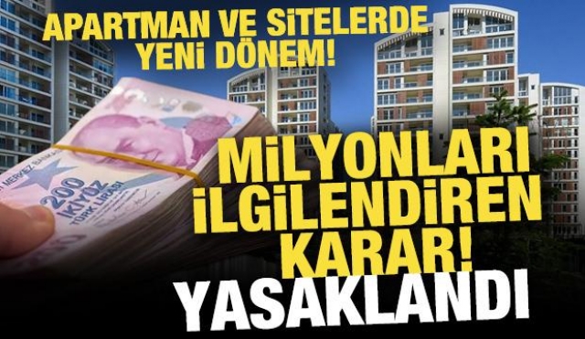 Apartman ve Siteler İçin KVKK’dan Flaş Yasak!