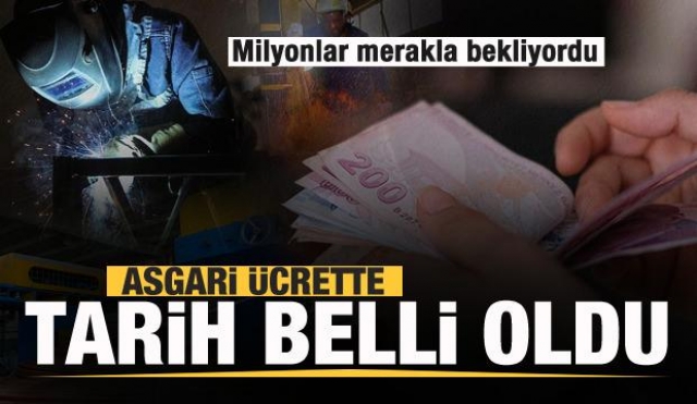 Asgari ücrette son dakika gelişmesi! Milyonlar merakla bekliyordu...