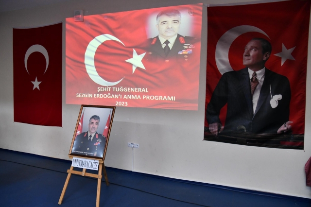 Aziz Şehidimiz Tuğgeneral Sezgin Erdoğan Adının Verildiği Lisede Anıldı