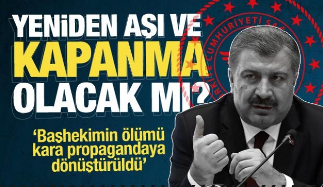 Bakan Koca: "Toplu Aşı Kampanyası ve Kapanma Asla Uygulanmayacak"