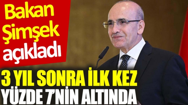 Bakan Şimşek Açıkladı