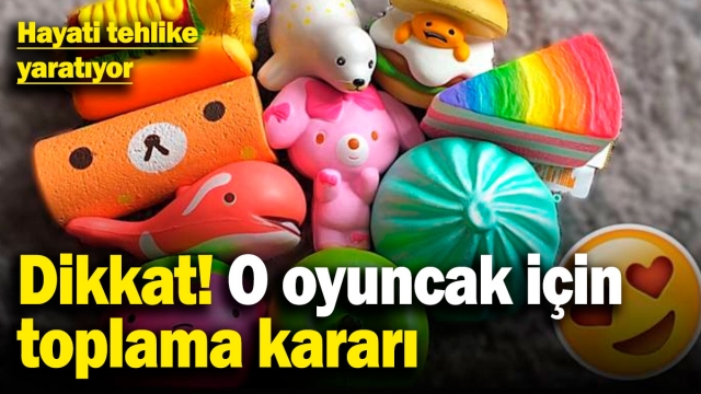 Bakanlıktan Flaş Oyuncak Toplama Kararı: Hayati Tehlike Tespit Edildi!