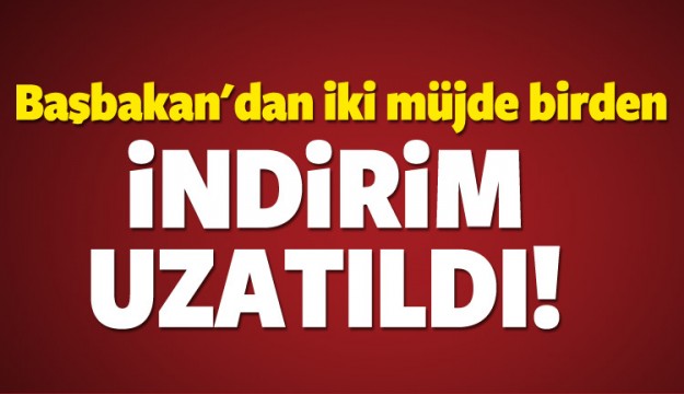 BAŞBAKAN MÜJDEYİ CANLI YAYINDA VERDİ