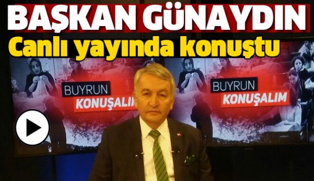 BAŞKAN GÜNAYDIN BENGÜTÜRK TV'DE KONUŞTU