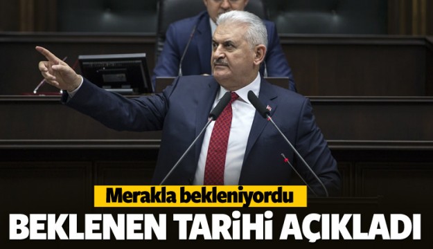 Binali Yıldırım kampanya tarihini açıkladı