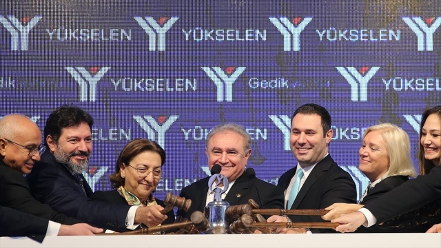 Borsa'da gong Yükselen Çelik için çaldı