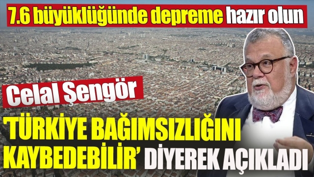 Büyük Deprem Uyarısı: Celal Şengör'den Çarpıcı Açıklamalar