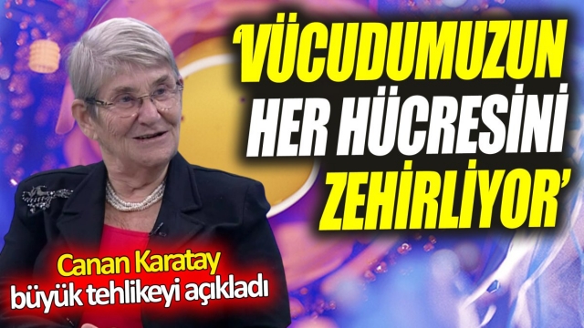 Canan Karatay: "Vücudumuzun Her Hücresini Zehirliyor"