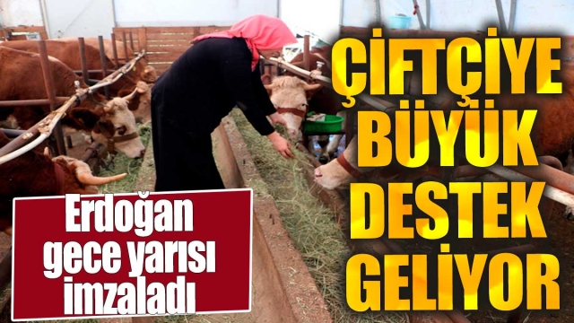 Çiftçiye Büyük Destek: Yeni Hayvancılık ve Tarım Modeli