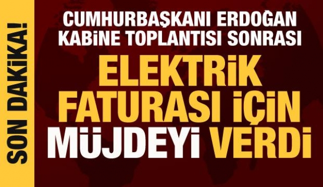 Cumhurbaşkanı Erdoğan Müjdeleri Sıraladı