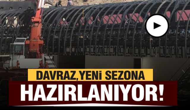 Davraz Kayak Merkezi yeni sezona hazırlanıyor