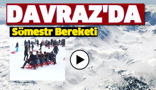 Davraz'a "Sömestr" Bereketi