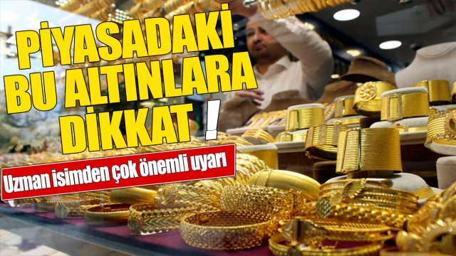 "Dikkat! UzmanlarAltın Konusunda Uyarıyor