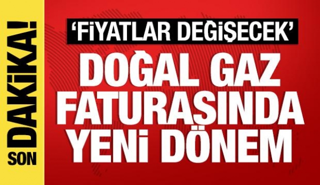 Doğalgaz Faturalarında Kademeli Fiyatlandırma Dönemi Başlıyor