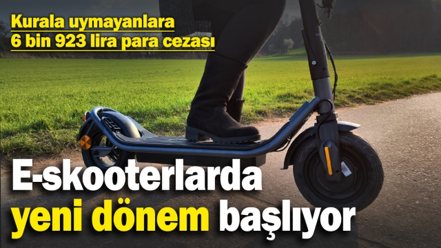 E-skooterlarda Yeni Dönem: Kurallara Uymayanlar Yandı!