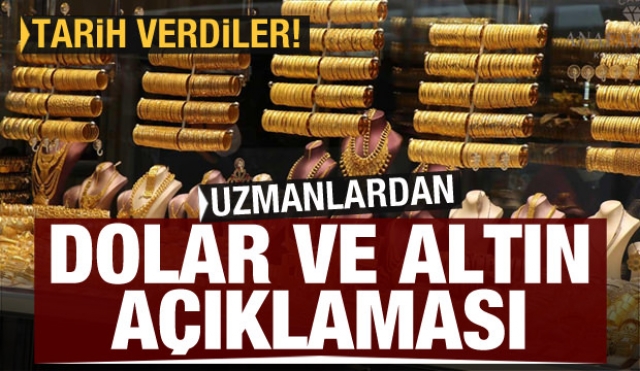 Ekonomi uzmanlarından altın ve dolar değerlendirmesi