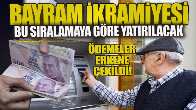 Emeklilere Ramazan Bayramı İkramiyeleri Erkene Alındı