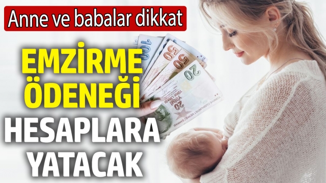 Emzirme Ödeneği Hesaplara Yatıyor! Anne ve Babalar Dikkat