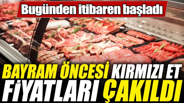 Et Fiyatları Çakıldı! Bugünden İtibaren Başladı